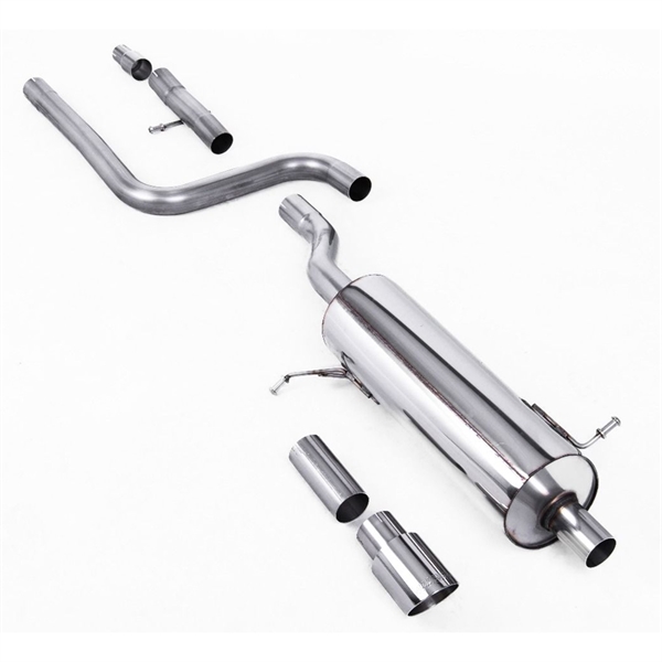 Milltek Cat-back Ford Fiesta Mk8 1.0T EcoBoost ST-Line 3 & 5 Door (155ps Hybrid OPF/GPF Models Only