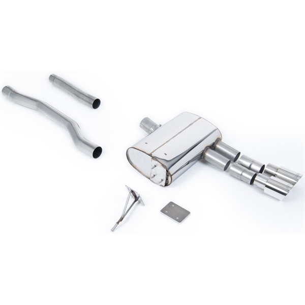 Milltek Cat-back New Mini Mk3 (F55) Mini Cooper S 2.0 Turbo - 5 Door Hatch (UK and European models) - LCI with GPF/OPF Only