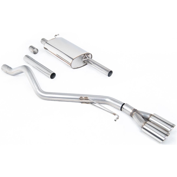 Milltek Cat-back Volkswagen Transporter \ Caravelle T6 LWB 150PS & 204PS 2.0-litre TSI (Petrol) 2WD