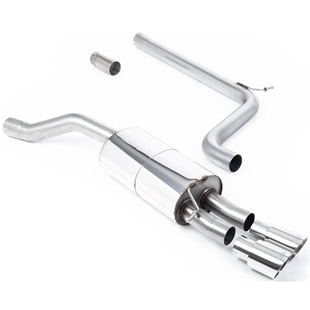 Milltek Cat-back Volkswagen Polo GTI 2.0 TSI (AW - 5 Door) - Non GPF/OPF Models Only