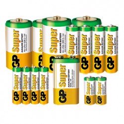 GP Ultra Alkaline batterier