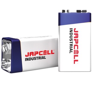 Japcell 9V/6LR61 industrial batteri 10 stk