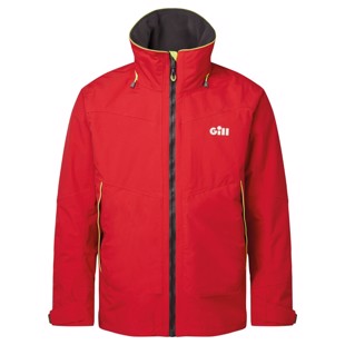 Gill OS32J coastal jakke rød str. M