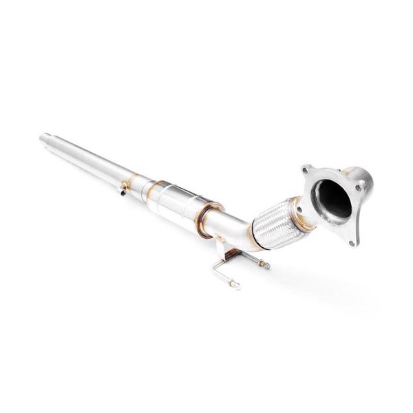 RM Motors Downpipe AUDI A3 8P 1.8, 2.0 TFSI + SILENCER
