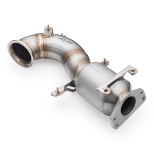 RM Motors Downpipe Abarth 500 / 595 1.4T with EURO 4 catalyst Capacity - 200 cpsi
