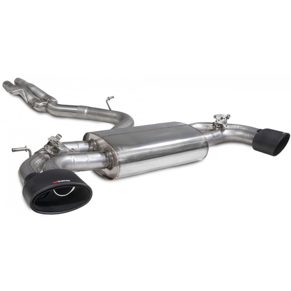 Scorpion Non-Res CAT/GPF-Back System With Valves - Audi RS3 - Ascari EVO