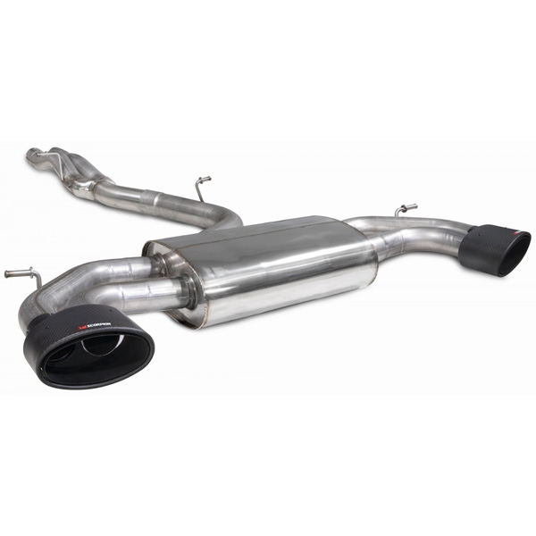 Scorpion Non-Res CAT/GPF-Back System Without Valves - Audi RS3 - Ascari EVO