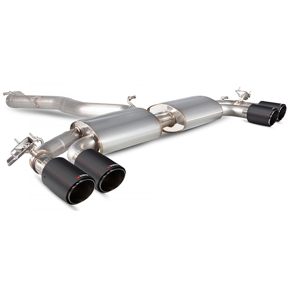 Scorpion NON-RES GPF-Back System With Electronic Valves - AUDI SQ2 - Ascari