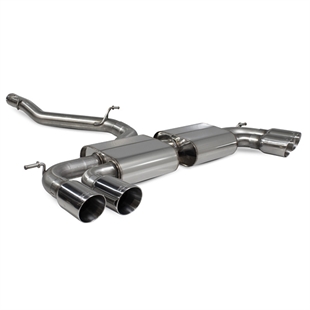 Scorpion Non-Resonated CAT/GPF-Back System Without Valves - Audi S3 - Daytona