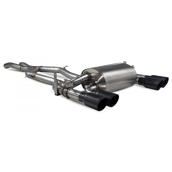 Scorpion Non-Res CAT-Back System With Electronic Valves - BMW F80 M3 - Daytona Ceramic