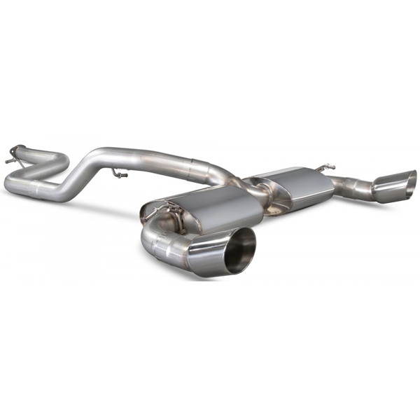 Scorpion Non-Resonated Cat-Back System - Ford Focus - Daytona