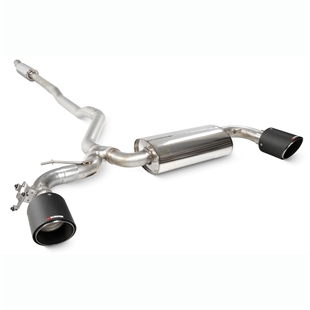 Scorpion Cat-Back Tunr Resonated GPF-Back System Mini Clubman F54 Cooper S 15-18 Non GPF Models - Ascari