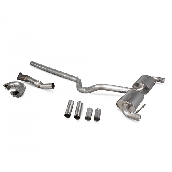 Scorpion Turbo-back Non-res System With Sports Catalyst - Renault MK3 CLIO 197/200 F4RT Engine Conversion