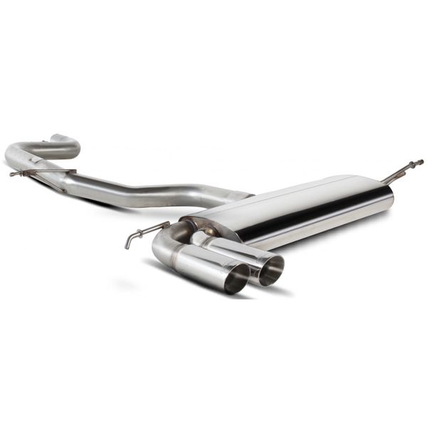 Scorpion Non-Resonated CAT-Back System - Seat Leon - Daytona (Twin)