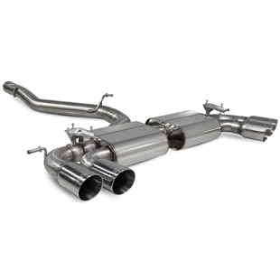 Scorpion Non-Resonated GPF-Back System With Valves CUPRA Ateca - Daytona