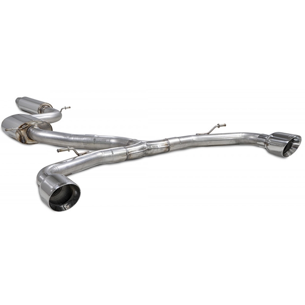 Scorpion Resonated GPF-Back System - VW MK8 Golf GTI Clubsport - Daytona