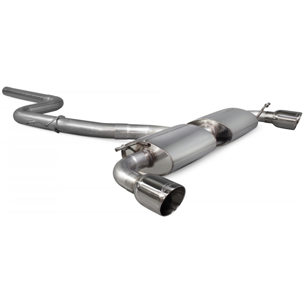 Scorpion Non-Resonated Cat-Back System - VW Scirocco R - Daytona