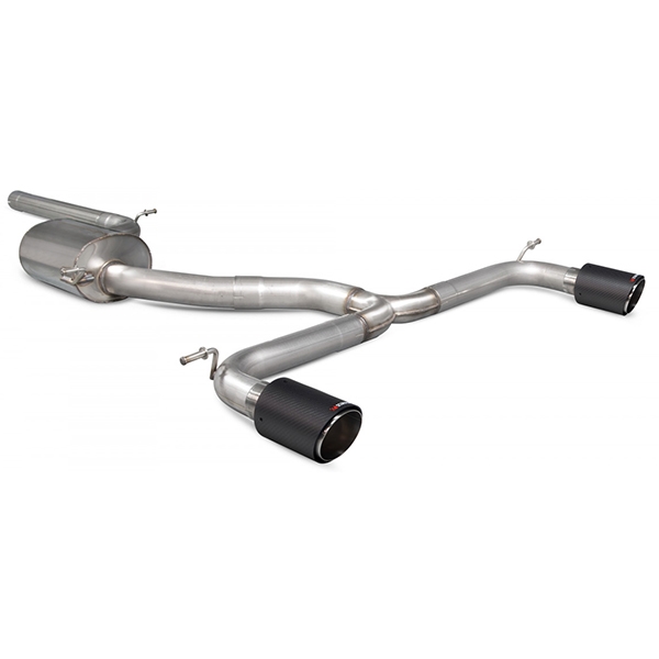 Scorpion Non-Resonated Cat-Back System - VW MK7 Golf GTI (Including Clubsport & Clubsport S) - Ascari
