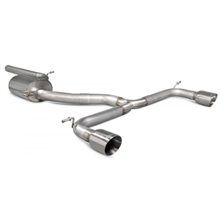 Scorpion Non-Resonated Cat-Back System - VW MK7.5 Golf GTI (Non-GPF Model) - Daytona