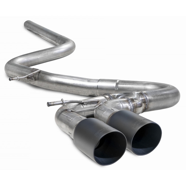 Scorpion Non-Resonated CAT-Back System - Daytona Ceramic