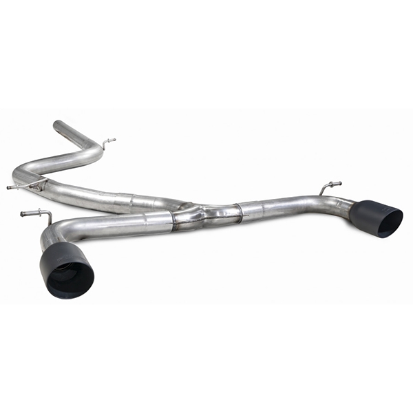 Scorpion Non-Resonated CAT-Back System - Daytona (Twin) Ceramic