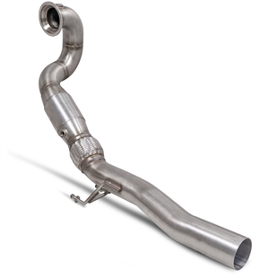 Scorpion Downpipe With High Flow Sports Catalyst VAG Golf GTI MK8 / MK8.5 & Clubsport, CUPRA Leon 245, Non-GPF Models