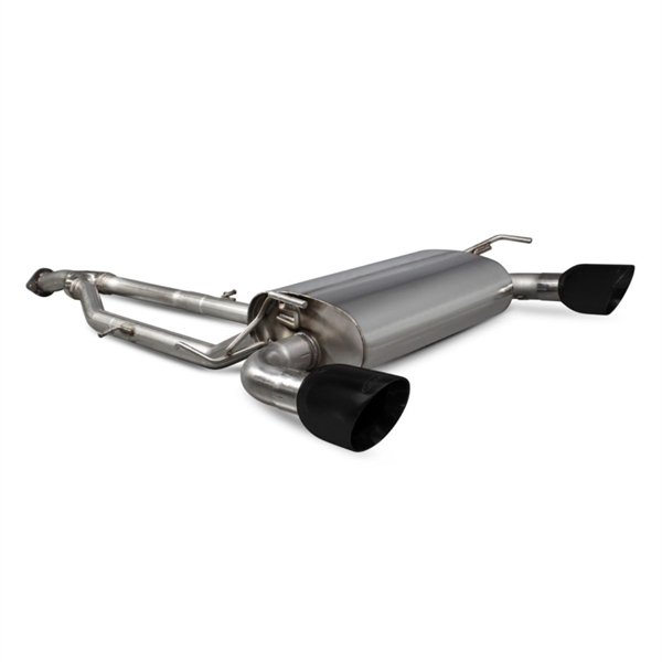 Scorpion Half System (Y-Piece Back) - Nissan 370Z - Daytona Ceramic