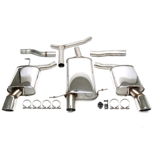 TA-Technix Duplex Catback System I Rustfrit Stål Audi A4 8K-B8