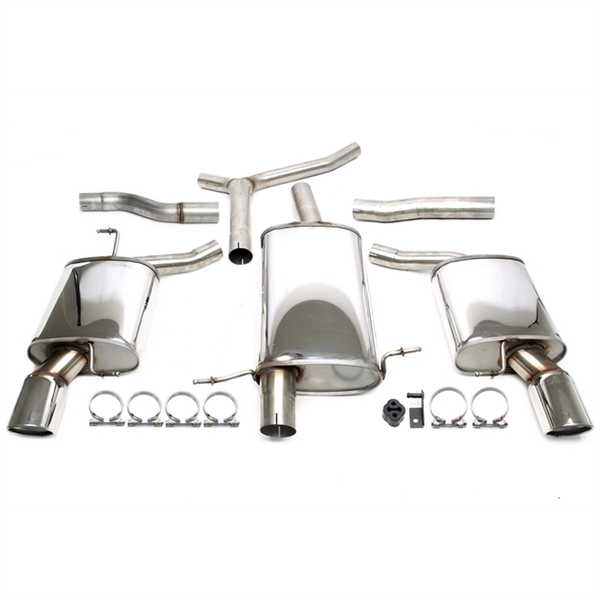 TA-Technix Duplex Catback System I Rustfrit Stål Audi A4 8K-B8