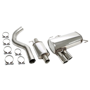 TA Technix Udstødningssystem I Rustfrit Stål 2x80 mm BMW 3-Serie 318i/320i/320si Coupe E92, Cabriolet E93