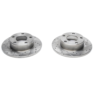 TA Technix Sport Bremseskivesæt, Bagaksel Audi 100 Type 44, 44Q, C3