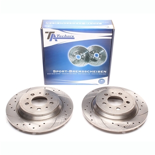 TA Technix Sport Bremseskivesæt, Bagaksel Volvo S70 (LS)