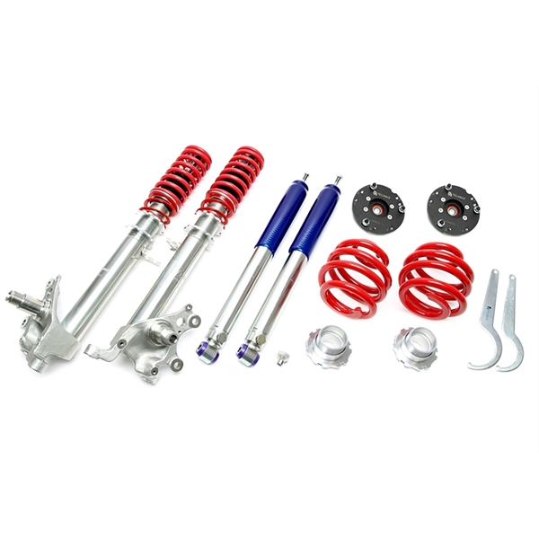 TA Technix Hårdhedsjusterbar Gevindundervogn - Dyb Version - BMW 3 Series Cabriolet