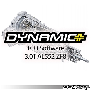 034 Motorsport Dynamic+ TCU Software Upgrade for AL552 ZF8 Transmission, B9/B9.5 S4/S5/SQ5 - (Stage 2 3.0T AL552 TCU Tune)