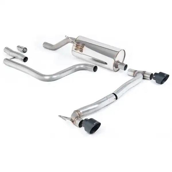 Milltek Cat-back Ford Fiesta Mk8 1.0T EcoBoost ST-Line 3 & 5 Door (155ps Hybrid OPF/GPF Models Only) - Maxton Designs Dual Outl